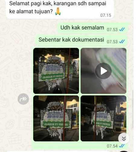 Pengiriman Papan Bunga Selamat Jaticempaka Pondokgede