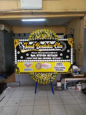 Papan Bunga di Jaticempaka Pondokgede